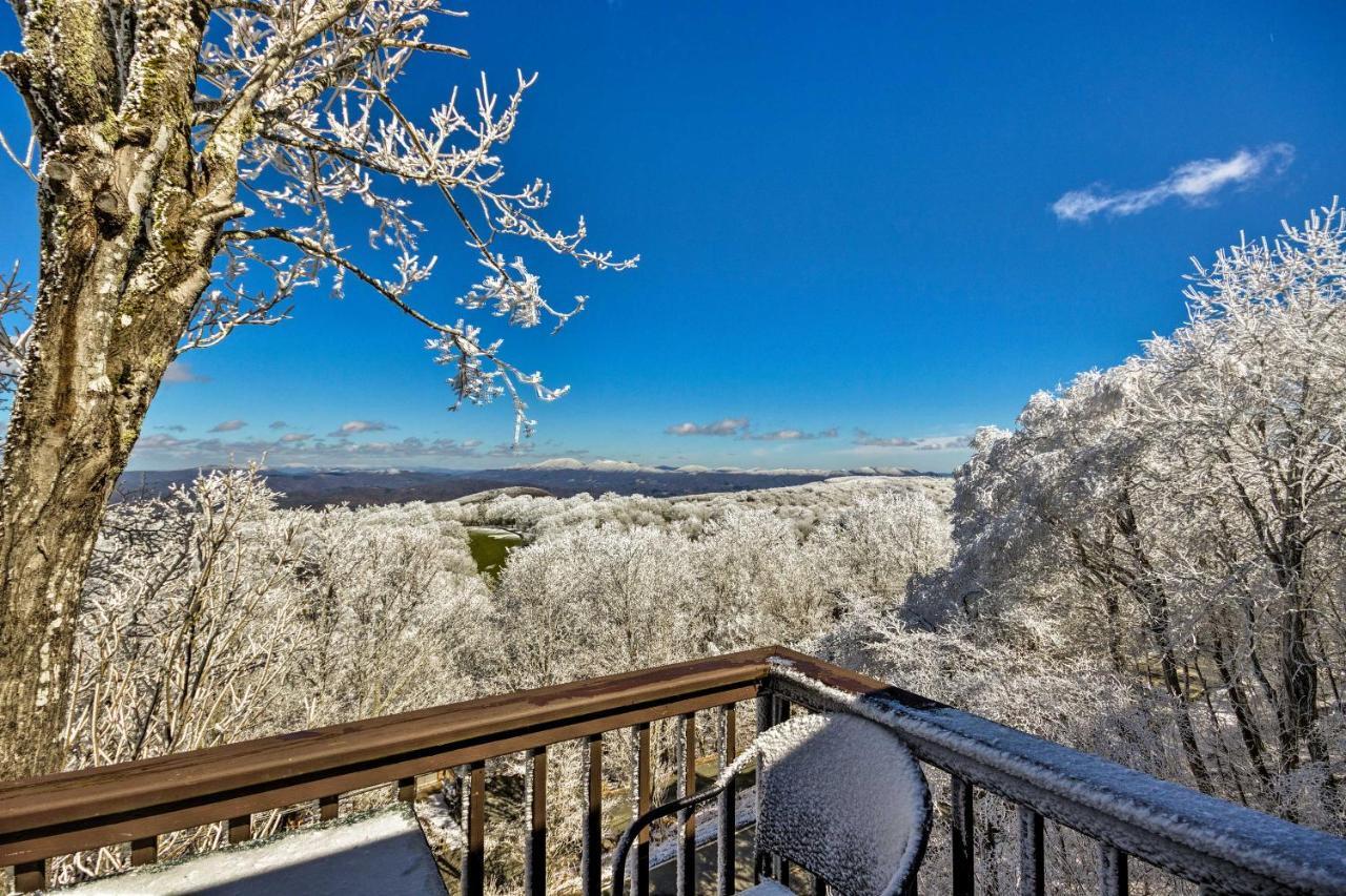 Beautiful Beech Mountain Condo With Private Balcony! Exteriör bild