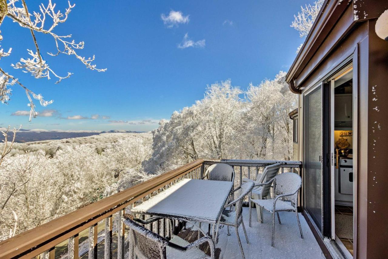 Beautiful Beech Mountain Condo With Private Balcony! Exteriör bild